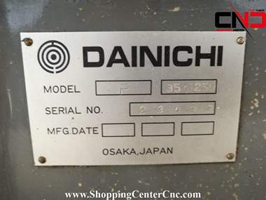 تراش سی ان سی دو محور Dainichi F35 ساخت ژاپن
